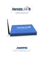 Предварительный просмотр 1 страницы AMTC REMOTELINK A/V Installation And Operation Manual