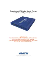 AMTC RemoteLink Installation And Operation Manual preview