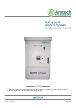 Amtech ADAPT System Startup Manual предпросмотр