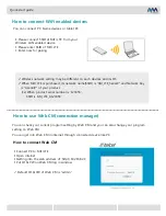 Preview for 11 page of AMTelecom MiFi LTE AMR510 Quick Start Manual