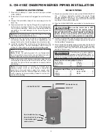 Preview for 6 page of Amtrol Champion CH-41BZ Installation, Operation & Maintenance Instructions Manual