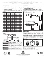 Preview for 2 page of Amtrol EXTROL EX-15 Installation & Operation Instructions