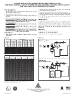 Preview for 2 page of Amtrol EXTROL EX Series Installation & Operation Instructions