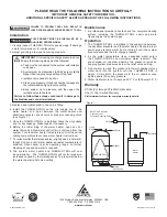 Предварительный просмотр 2 страницы Amtrol THERM-X-TROL ST-35LCL Installation & Operation Instructions