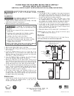 Предварительный просмотр 2 страницы Amtrol THERM-X-TROL ST-5C Series Installation & Operation Instructions