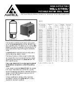 Preview for 1 page of Amtrol WELL-X-TROL WX-401 Sizing Instructions