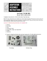 Preview for 1 page of AmTryke JT-2300-USS Adaptation Assembly Instructions