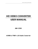 Предварительный просмотр 1 страницы Amtune AM-C303 User Manual