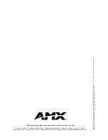 Preview for 52 page of AMX 8.5" Black/White LCD Instruction Manual