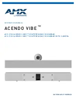 Preview for 1 page of AMX ACV-2100 ACENDO VIBE Instruction Manual