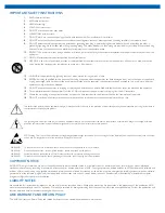 Предварительный просмотр 2 страницы AMX ACV-2100 ACENDO VIBE Instruction Manual