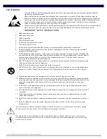 Предварительный просмотр 2 страницы AMX ALR-AEC-8 ALERO Instruction Manual