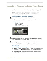 Preview for 80 page of AMX AutoPatch Optima AVS-OP-1616-110 Instruction Manual