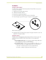 Предварительный просмотр 7 страницы AMX AXB-EM232 Instruction Manual