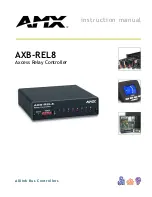 AMX AXB-REL8 Instruction Manual preview