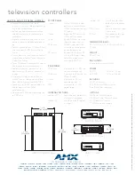 Preview for 2 page of AMX AXB-TC Specifications