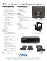 Preview for 2 page of AMX AXB-TPI/3 Specifications