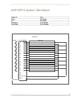 Preview for 15 page of AMX AXP-CPI16 Manual