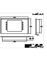 Preview for 1 page of AMX AXU-CA Dimensional Drawing