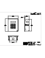 Preview for 1 page of AMX AXU-MLCD Dimensional Drawing