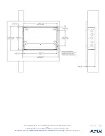 Preview for 2 page of AMX CB-MVPWDS Installation Manual