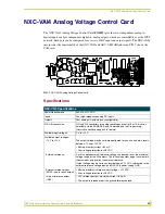 Preview for 35 page of AMX CONTROL CARDS AND NETMODULES Instruction Manual