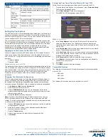 Preview for 2 page of AMX CSG-500 Installation Manual