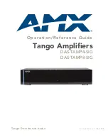 Preview for 1 page of AMX DAS-TAMP4-SIG Operation/Reference Manual