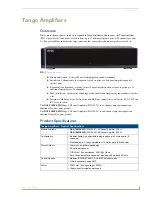 Preview for 7 page of AMX DAS-TAMP4-SIG Operation/Reference Manual