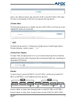 Preview for 19 page of AMX DCP-SRX User Manual