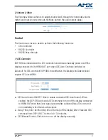 Preview for 21 page of AMX DCP-SRX User Manual