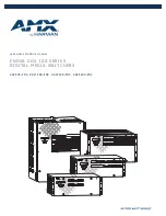 AMX DGX1600-ENC Hardware Reference Manual preview