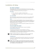 Preview for 20 page of AMX Distribution Matrix Octaire Instruction Manual