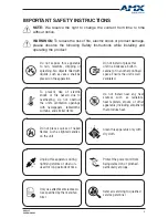 Preview for 3 page of AMX DUX-12F User Manual