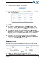 Preview for 25 page of AMX DUX-12F User Manual