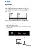 Preview for 12 page of AMX DUX-SCL User Manual