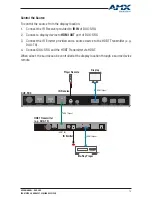 Preview for 13 page of AMX DUX-SRX User Manual