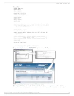 Preview for 63 page of AMX DVX-21XXHD Webconsole & Programming Manual