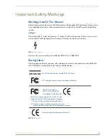 Предварительный просмотр 5 страницы AMX Endeleo Multi-Format Receiver UDM-RX02 Operation/Reference Manual