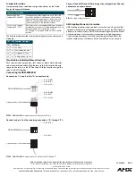 Preview for 2 page of AMX Energy Management Modules RDM-3EM Installation Sheet