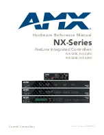 Preview for 1 page of AMX FG2106-01 Hardware Reference Manual