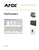 AMX FileTransfer2 Instruction Manual preview