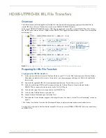 Preview for 98 page of AMX HDMI-UTPRO-0808 Instruction Manual