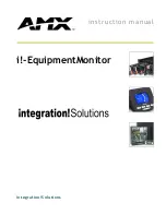 Предварительный просмотр 1 страницы AMX i!-EquipmentMonitor Instruction Manual