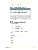 Preview for 15 page of AMX i!-EquipmentMonitor Instruction Manual