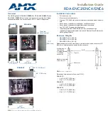 Preview for 1 page of AMX Indoor Lighting ENC4 Installation Instructions