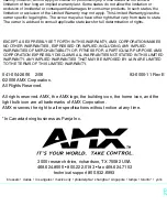 Preview for 8 page of AMX Infrared Emitter CC-IRC Product Manual