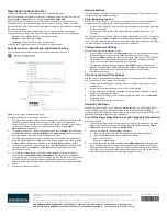 Preview for 2 page of AMX IS-XPT-2100 Quick Start Manual