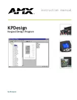 Preview for 1 page of AMX KPDesign Instruction Manual