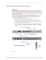 Preview for 7 page of AMX MAX-AVP Operation/Reference Manual